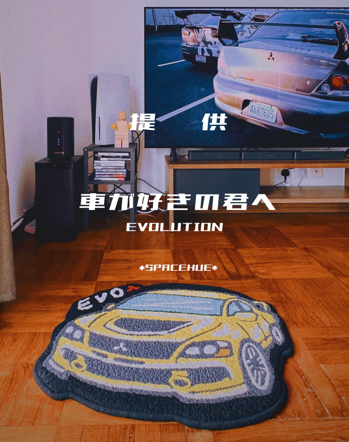 ParkWay Collection客製 Q車地毯- Lancer Evolution 9