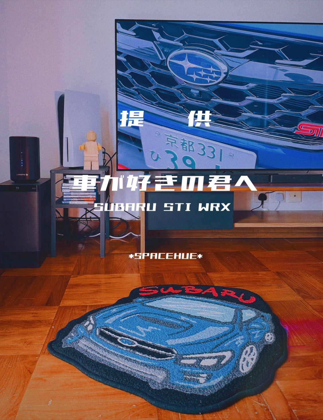 ParkWay Collection客製 Q車地毯-Subaru STI
