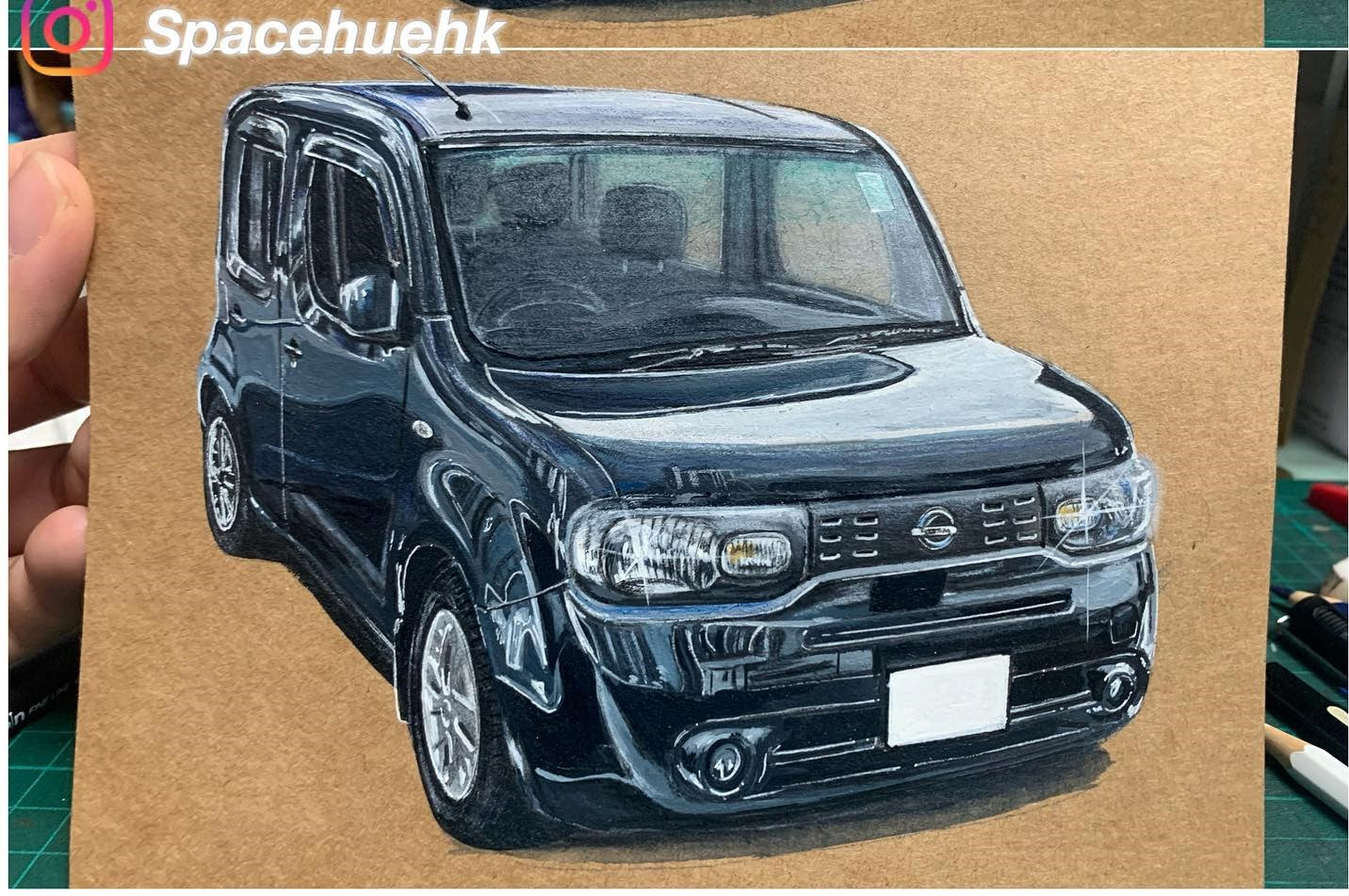 FreeWay Collection 客製手繪車畫 (1車1角度)