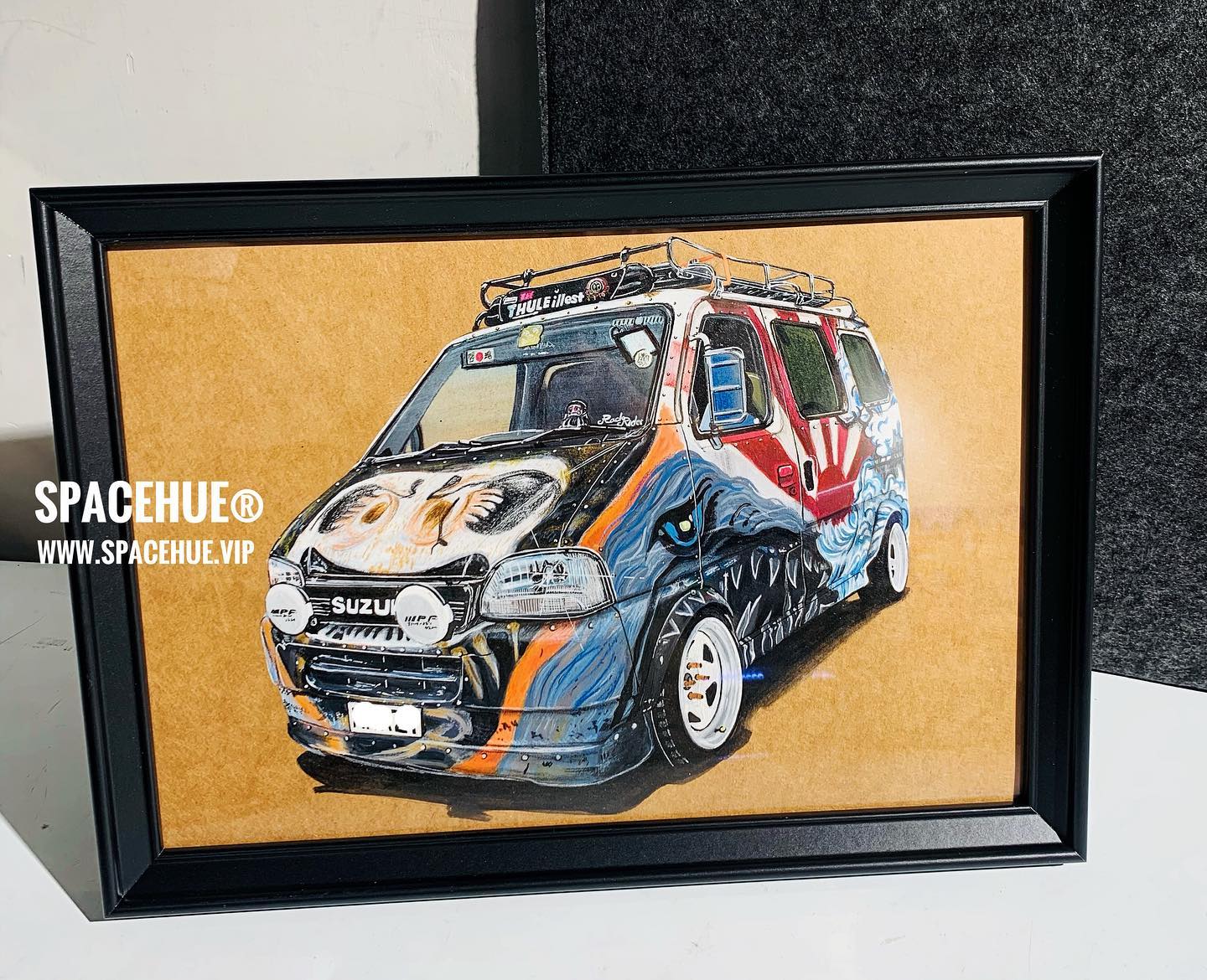 FreeWay Collection 客製手繪車畫 (1車1角度)