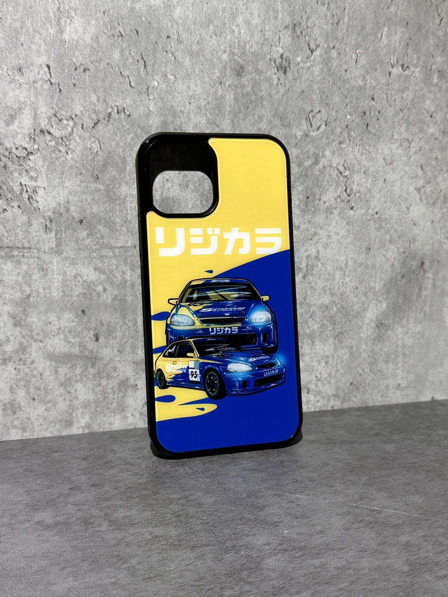 Honda Type R EK9 -即揀即印 Notrace Case 仿玻璃面電話殻